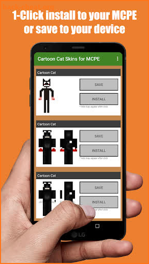 Cartoon Cat Skins for MCPE screenshot