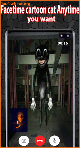 Cartoon Cat Video Call - Horror Game screenshot