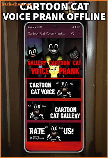 Cartoon Cat Voice Prank Offline screenshot