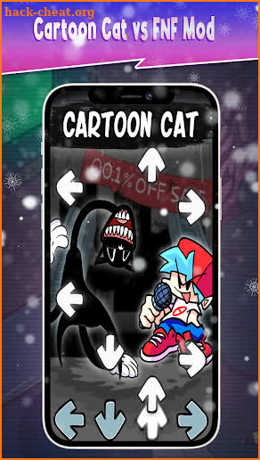 Cartoon Cat vs FNF Mod Game screenshot