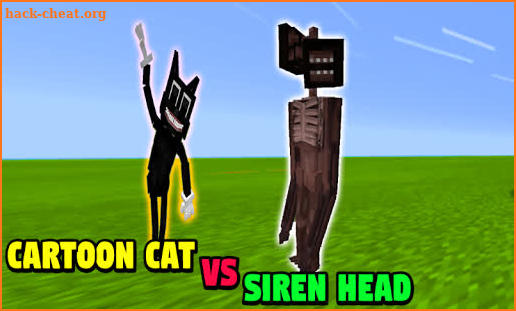 Cartoon Cat vs Siren Head for Minecraft PE screenshot