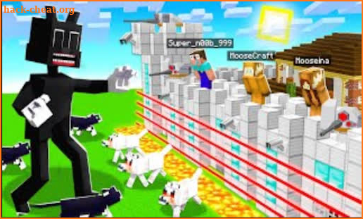 Cartoon Cat VS Siren Head Mod for Minecraft PE screenshot