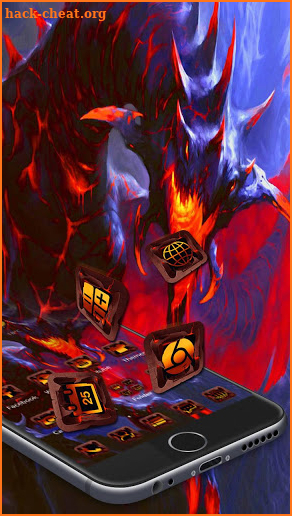 Cartoon Dark Monster Theme screenshot