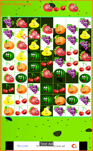 Cartoon Fruit Match 3 screenshot