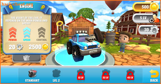 Cartoon Hot Racer screenshot