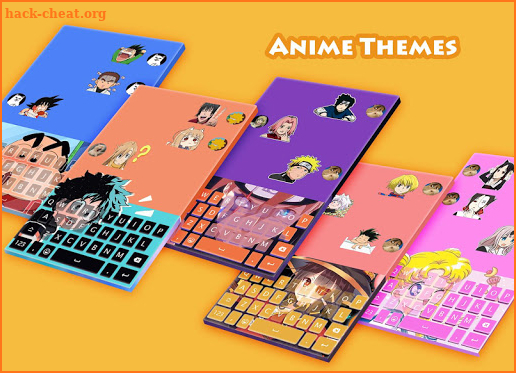 Cartoon Keyboard: Themes, GIFs, Stickers, Kaomoji screenshot