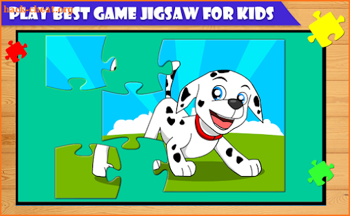 Cartoon Kids Jigsaw Puzzle screenshot