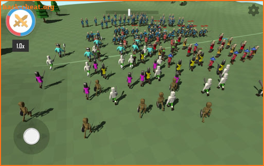 Cartoon Kingdom War Simulator screenshot