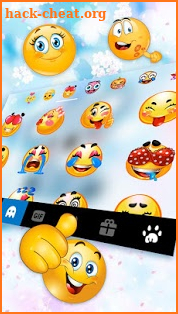 Cartoon Koala Keyboard Theme screenshot