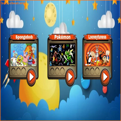 Cartoon memory game for kids screenshot