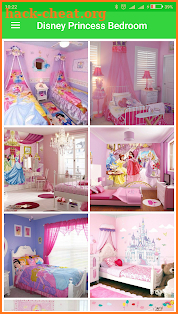 cartoon Princess Bedroom screenshot