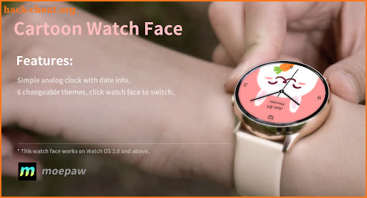 Cartoon Watch Face screenshot