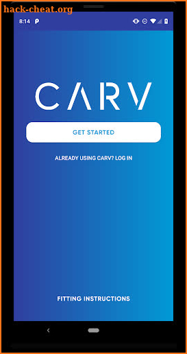 Carv screenshot