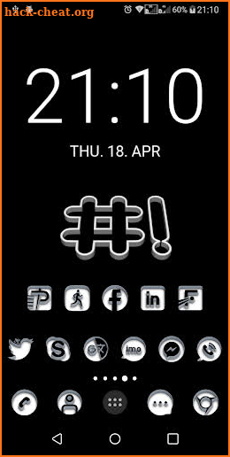 Carved icon pack screenshot