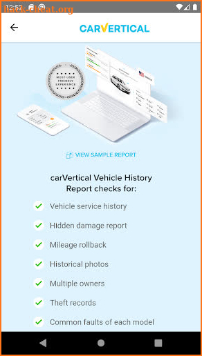 carVertical: Check Car History screenshot