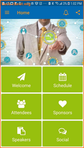 CASA Events screenshot