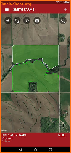 Case IH AFS Connect Farm screenshot