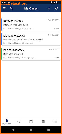 Case Tracker for USCIS screenshot
