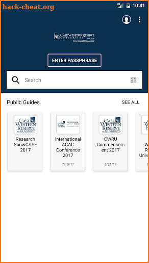 Case Western Reserve Guides screenshot