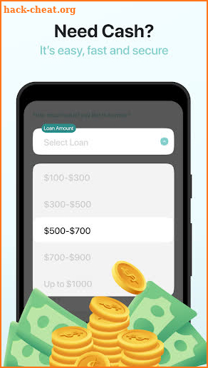 Cash advance & Borrow money screenshot