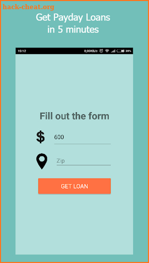 Cash Advance app: Payday loans online screenshot