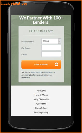 Cash Advance - Borrow Money screenshot
