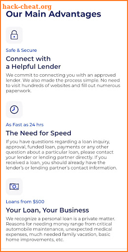 Cash Advance Loans USA Borrow screenshot