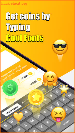 Cash for Fonts-Text Free&Earn Money by Typing Font screenshot