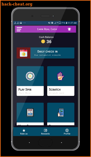 Cash for play - Play & earn rewards screenshot