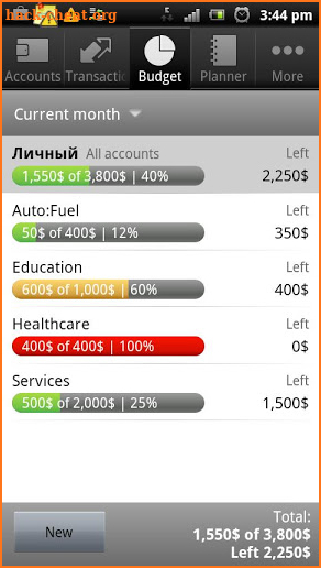 Cash Organizer (Classic) screenshot