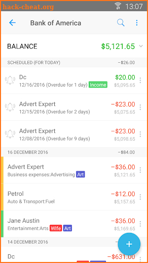 Cash Organizer - finance screenshot