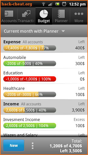 Cash Organizer Unlocker (Classic) screenshot