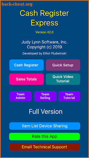 Cash Register Express - Full Version screenshot