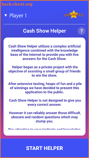 Cash Show Helper Unlimited screenshot