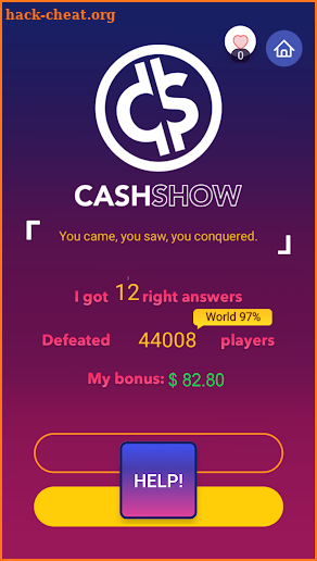 Cash Show Helper Unlimited screenshot