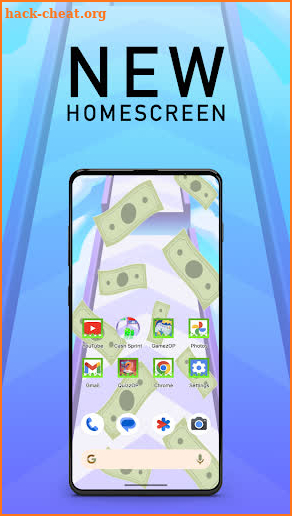 Cash Sprint Launcher App screenshot