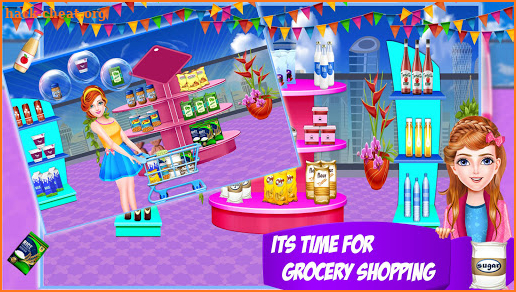 Cashier Girl Grocery Shopping screenshot