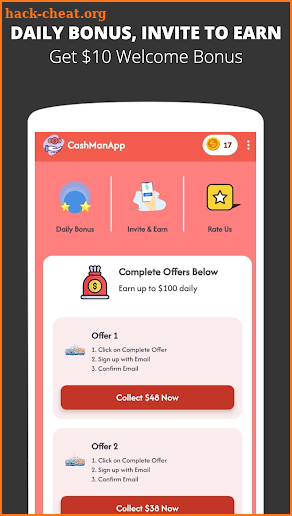CashmanApp: Make Money Online screenshot