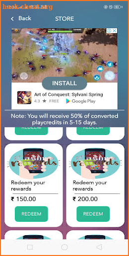 Cashmo Rewards screenshot