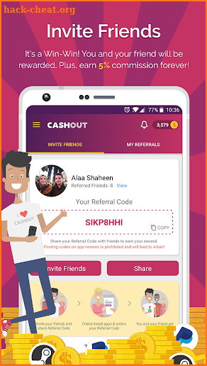 CashOut: Earn Cash and Gift Cards screenshot