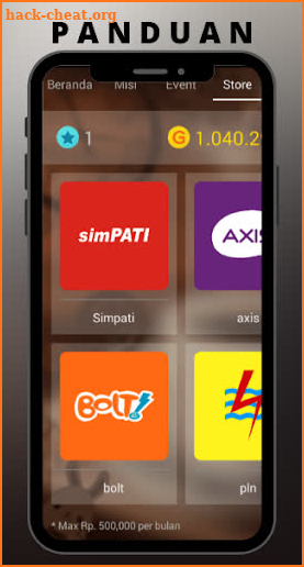 CashPop pulsa gratis panduan screenshot