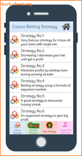 Casino Betting Strategy screenshot