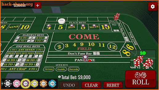 Casino Craps screenshot