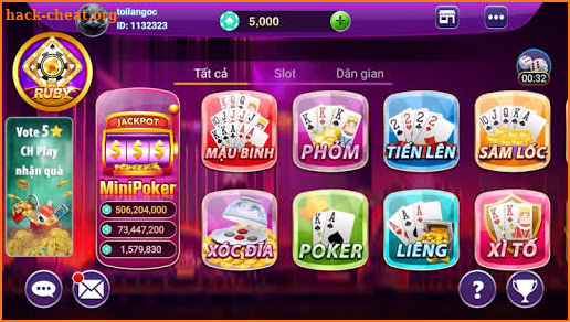 Casino Game Bai Doi Thuong Club Vip 2020 screenshot