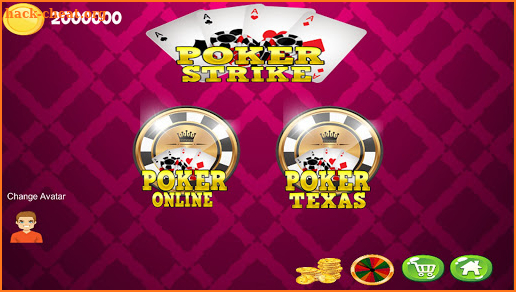 Casino Vegas Poker Strike Machine screenshot