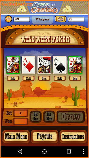 Casino Video Poker Blackjack screenshot