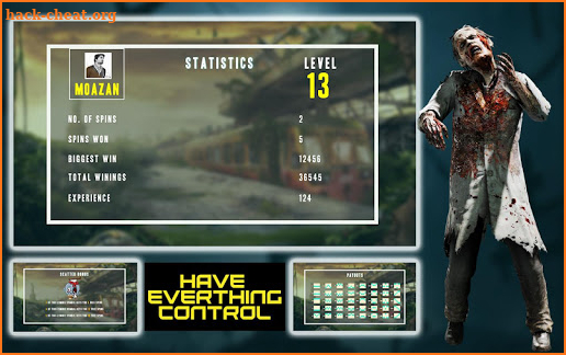 Casino Walking Zombie Slots Machine screenshot