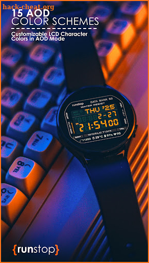 CASIO Data Bank Watch Face 2.0 screenshot