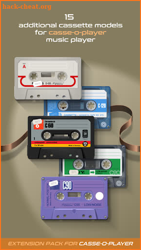 Casse-o-player 1970s Cassette Pack screenshot