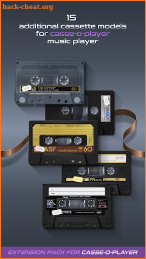 Casse-o-player Metal Cassette Pack screenshot